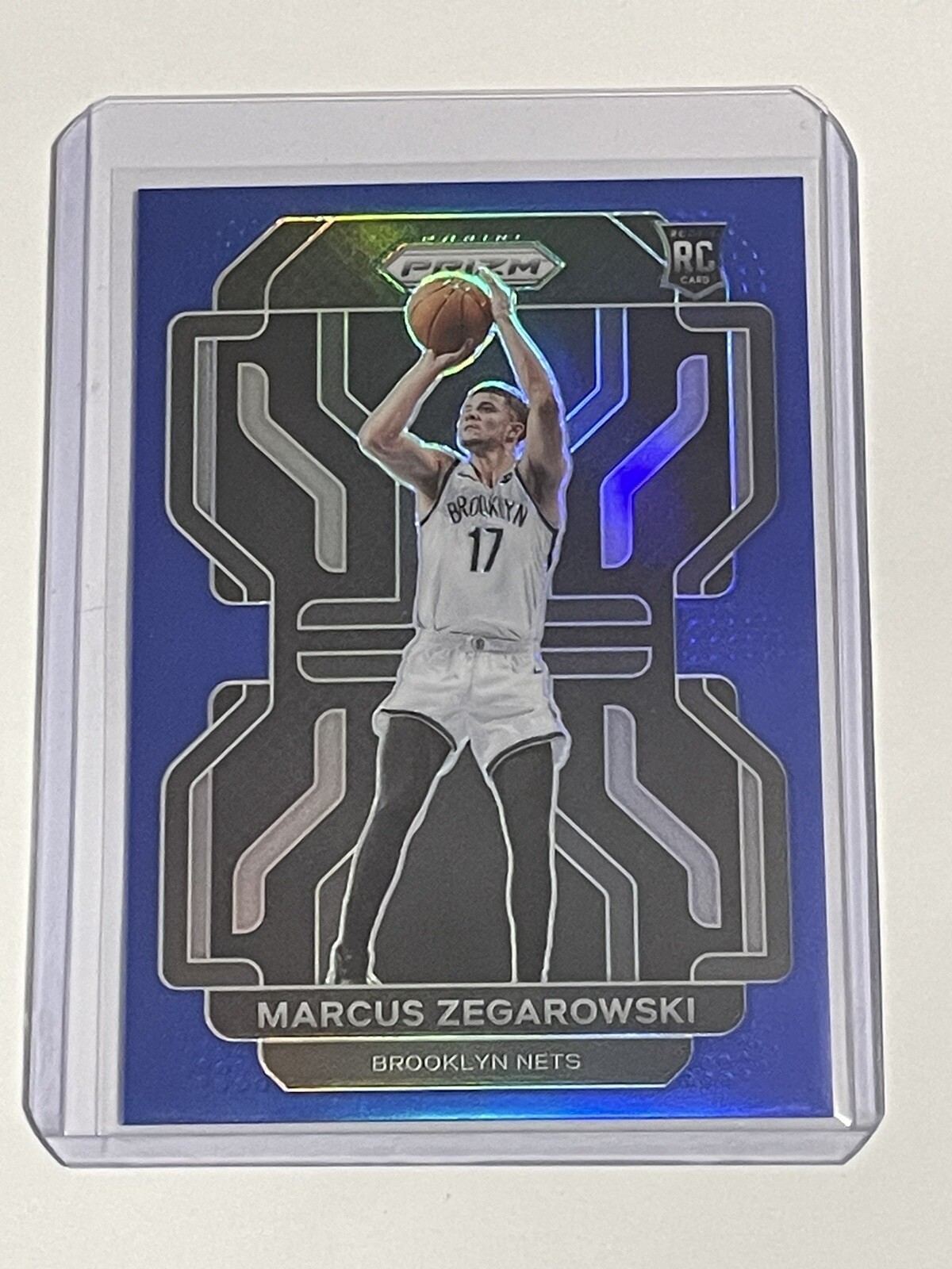 2021-22 Panini Prizm Marcus Zegarowski Rookie Blue Prizm 156/199!