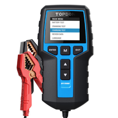 TOPDON BT200 KFZ 12V Batterietester OBD2 AKKU Prüfer Testgerät Batterietestgerät