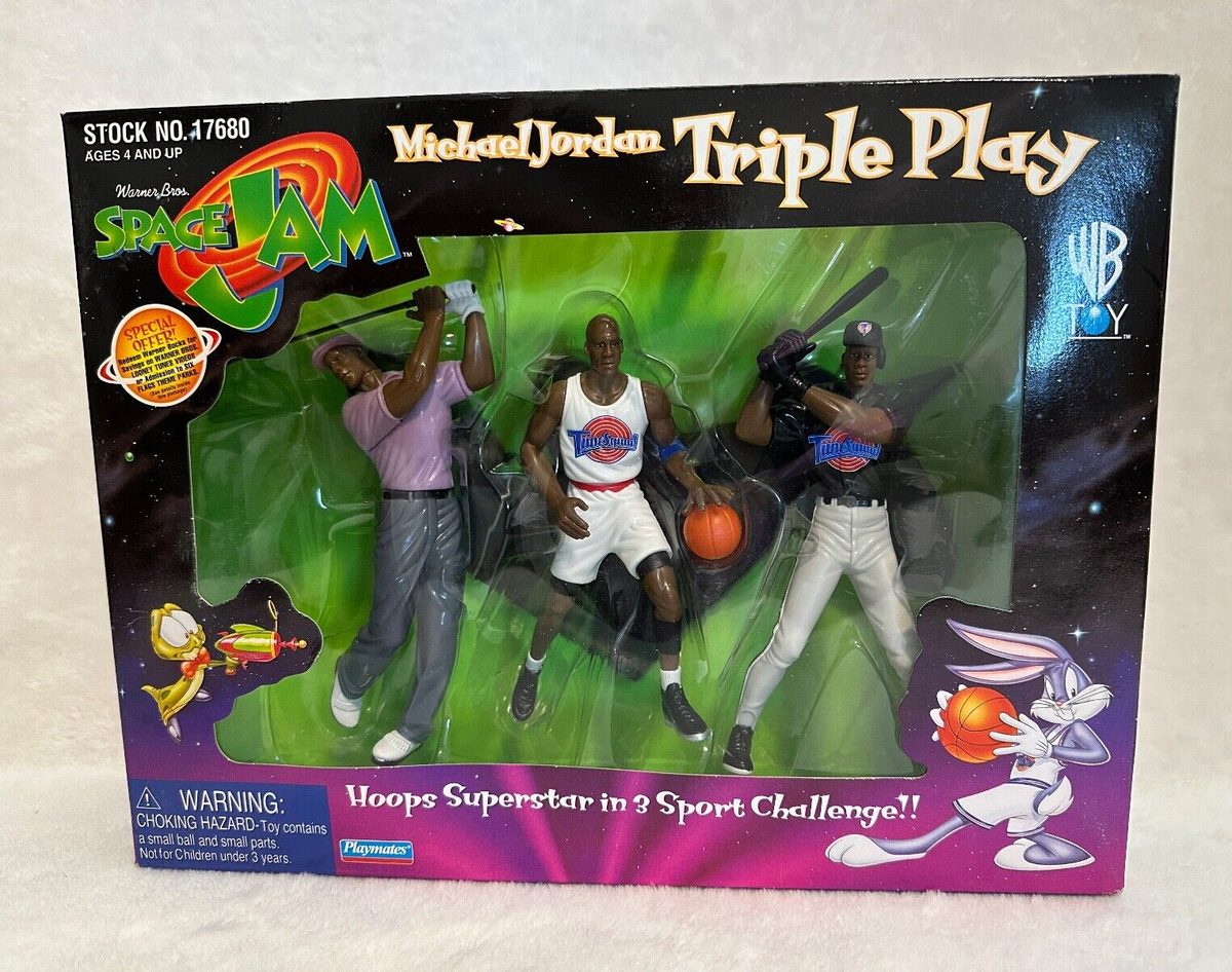 スポーツ Michael Jordan Triple Play Space Jam Michael Jordan Triple Play Space Jam Warner Bros WB Stock No