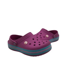 crocs striped shoes