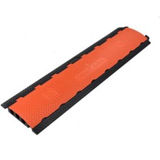 Heavy Duty Rubber Cable Tidy Floor Protector Trunking Cover Ramp for Pedestrian