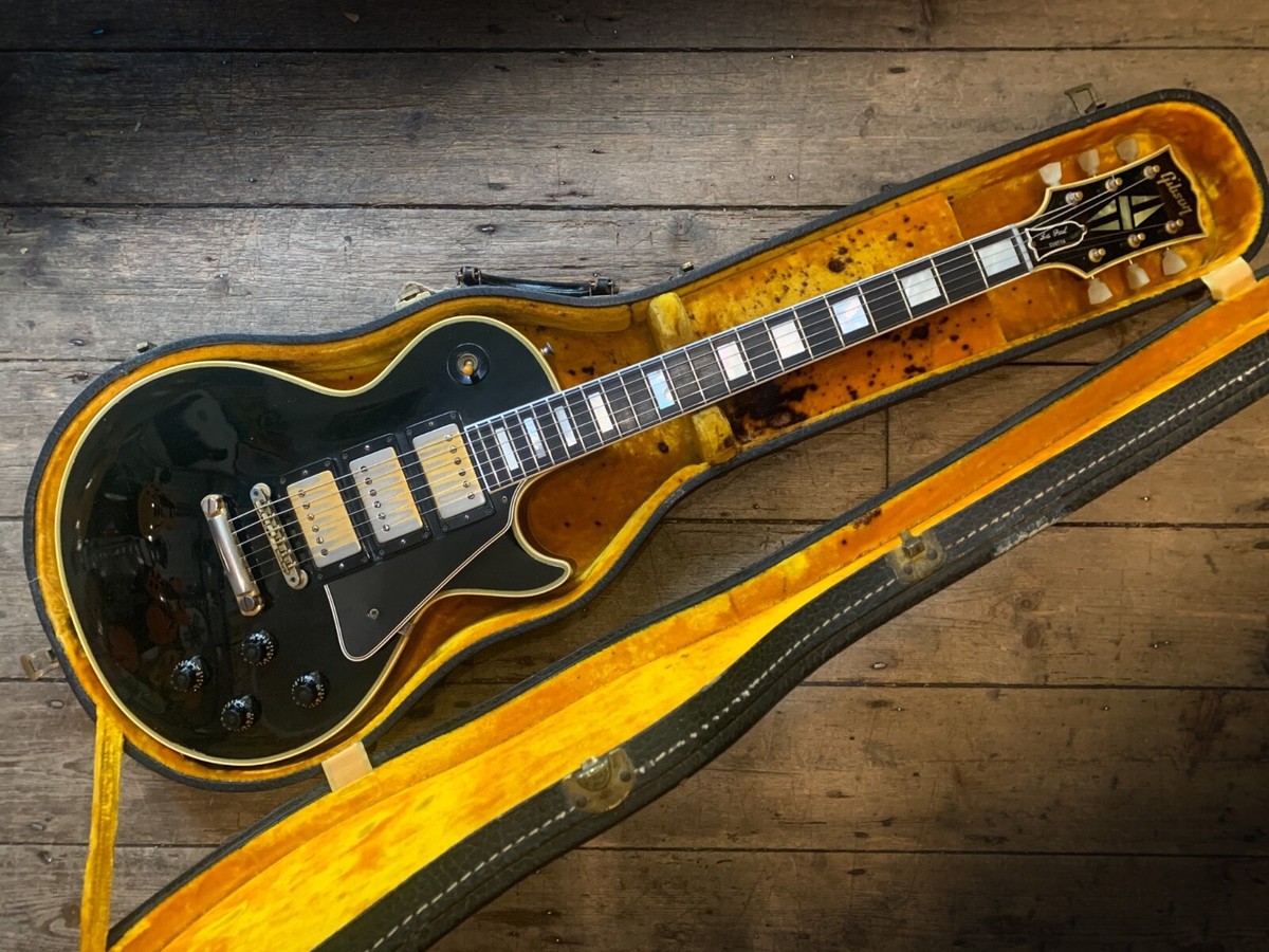 1958 GIBSON LES PAUL 3 x PAF PICKUPs CUSTOM IN EBONY FINISH