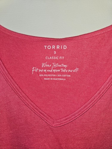 Torrid Classic Fit Pink Tank (3X) Plus Size - Picture 2 of 4