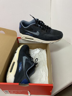 Size 10 Nike Air Max 90 Essential Blue Marine 537384041 w  display picture 3