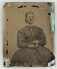 WOMAN. AMBROTYPE, 9TH PLATE.
