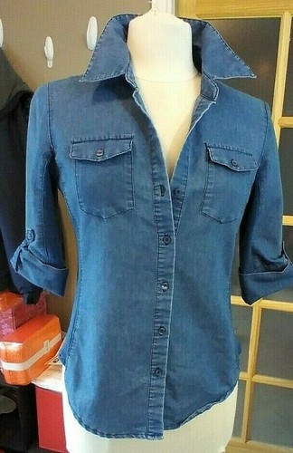 Cavalini Denim Collection Ladies Shirt 
