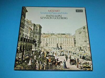 Lupu, Goldberg: Mozart Sonatas For Piano & Violin (Decca 13BB 207/212) 6 LP-Box