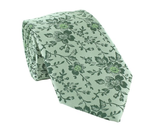 Michelsons of London Delicate Floral Wedding Tie & Pocket Square Set - Picture 39 of 41