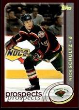 2002 Topps #293 Nick Schultz - Minnesota Wild
