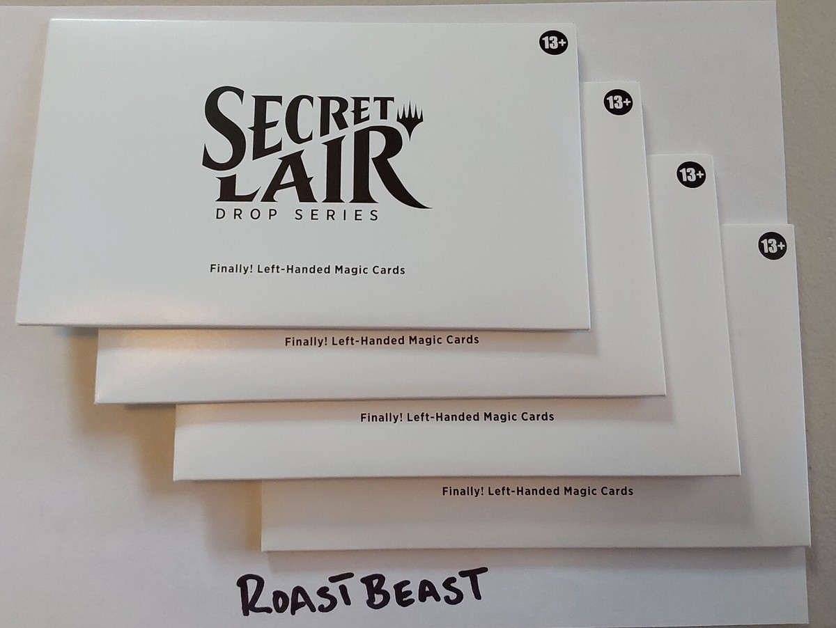 1x Magic The Gathering Secret Lair - Finally! Left-Handed Magic