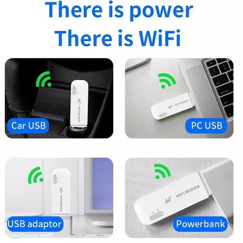 4G LTE Unlocked USB Dongle Modem Wireless WiFi Adapter Hotspot 150M} Router Q9Y1 - Photo 11/15