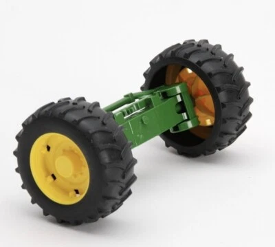 Bruder 42165 Ersatzteil Lenkbare Hinterachse für John Deere T 670i (02132) Neu