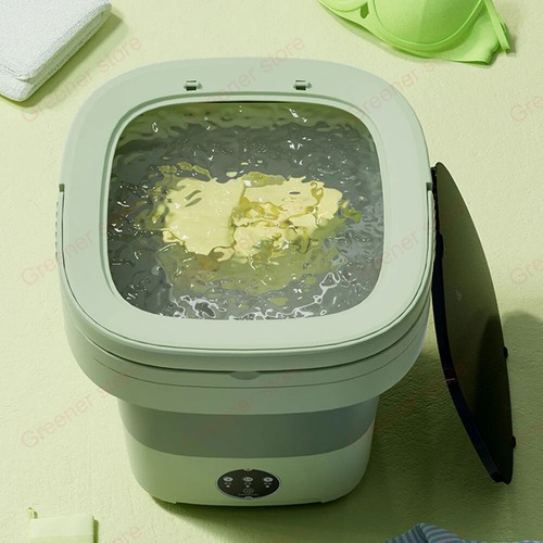 Mini Washer Portable Washing Machine Foldable Washer Spin Dryer Small Travel 11L - Picture 10 of 16