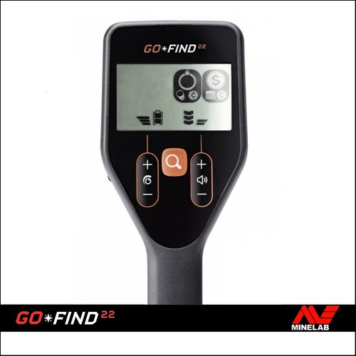 METAL DETECTOR GO FIND 22 MINELAB PIASTRA 8" CERCAMETALLI ORO PALA GUANTI - Imagen 2 de 3