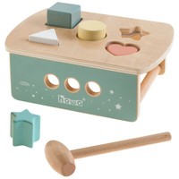 "Howa Klopfbank Hammerbank Sortierspiel \"Space\" Aus Holz 6021"