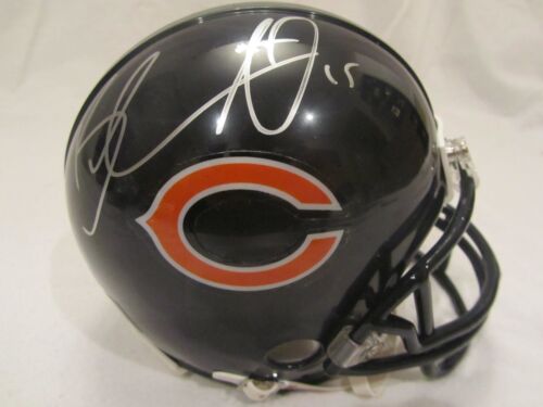 Brandon Marshall Signed Chicago Bears Mini Helmet - Schwartz Cert - Picture 1 of 6