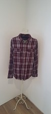 NWOT- Men's George Plaid Soft Flannel Button-down Shirt, Size Large