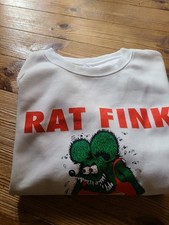 RAT FINK Trainer Sweatshirt Rat Fink L Size