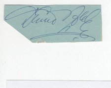 Denis Noble Signed Clip / Autographed Physiologist, Evolution Darwin Critic