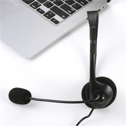 Headset with Microphone Noise Cancelling Computer Headphone for PC Chat Call - Afbeelding 6 van 12