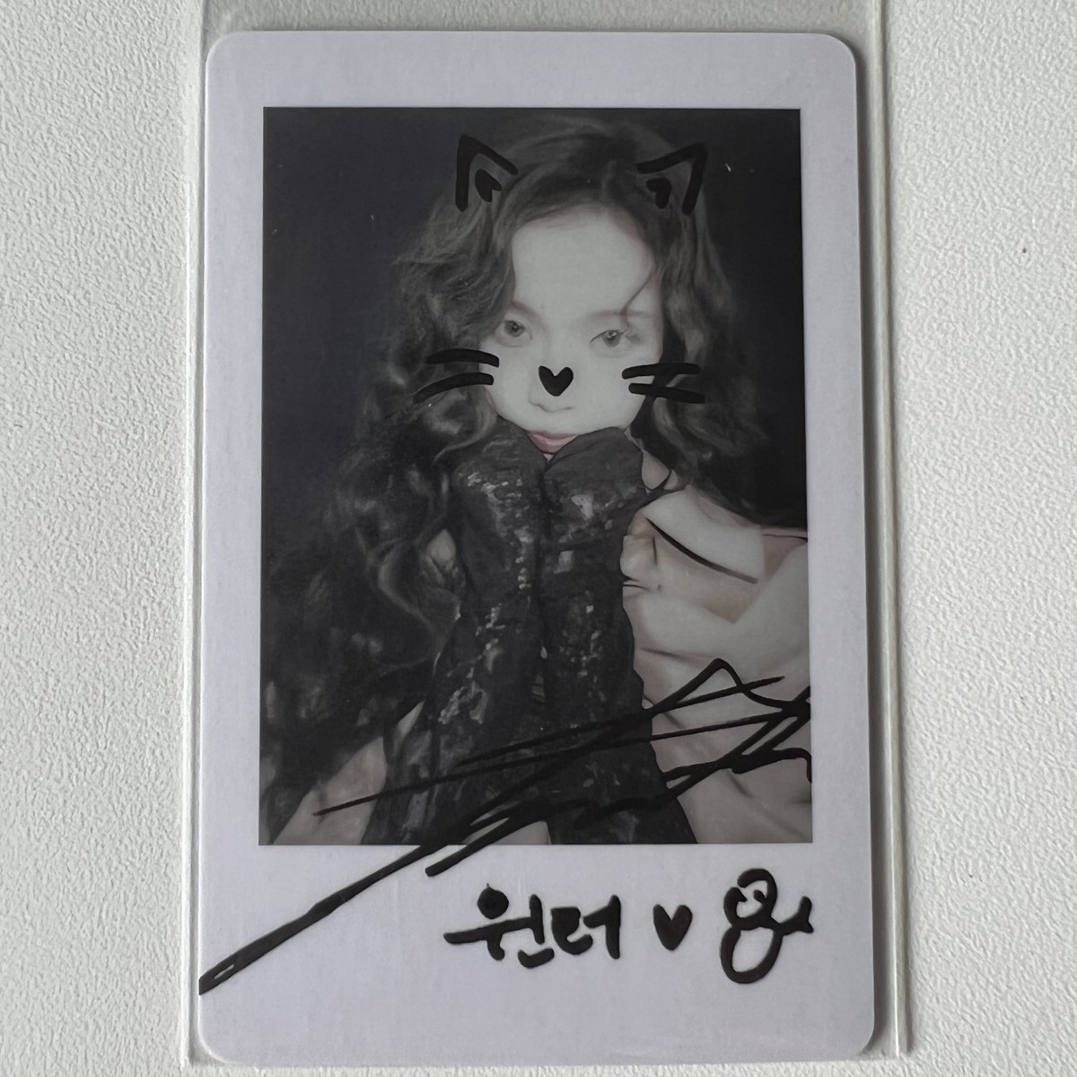 AESPA WINTER #2 MOEVIR Polaroid Chinese Magazine Special OFFICIAL