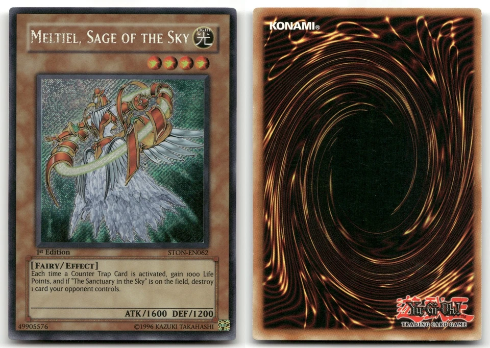Meltiel, Sage of the Sky STON-EN062 | Secret Rare 1st Edition | VLP | Yugioh - Image 3 of 3