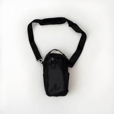 Magnetic Bag Company Water Bottle Holder Bag Black Gym Zipper Phone Pocket