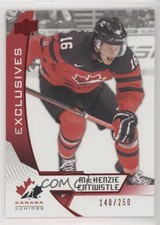 2019 Upper Deck Team Canada Juniors Exclusives /250 MacKenzie Entwistle #25 z6b