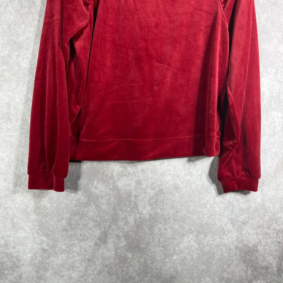 Женский пуловер Anthropologie Saturday Sunday Merida средний размер красный бархат - Изображение 3 из 4