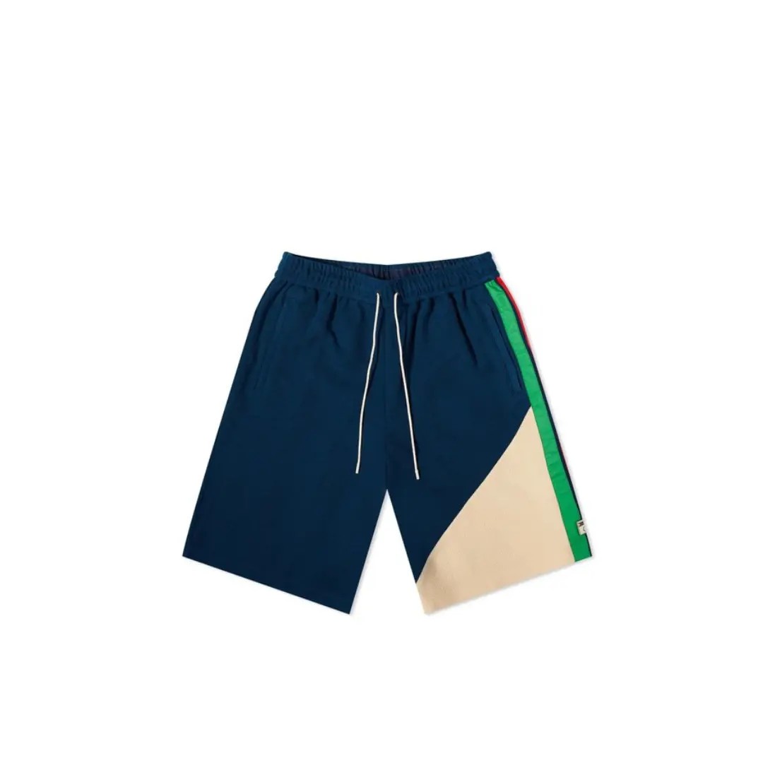 mintcrew ミントクルー gucci グッチ shorts バスパン S Authentic Men's Gucci Navy Wool Green Red Web Joggers Basket