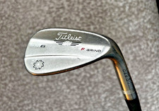 Titleist Vokey Sm6 Steel Gray F Grind Wedge 50°- 8° -- Wedge Flex -- 35.5"