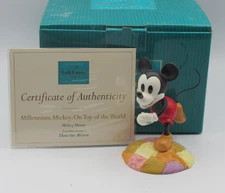 WDCC "Millennium Mickey: On Top of the World" in Box with COA - B