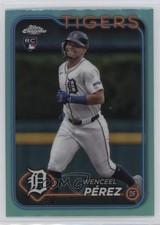 2024 Topps Chrome Update Aqua Refractor 107/199 Wenceel Perez Pérez #USC167 19ot