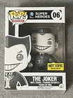 Funko Pop DC Universe The Joker Black White #06 Hot Topic Exclusive Vinyl Figure