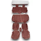 Seat Covers For Mercedes SLC 107 Dark Red, Front And Rear Seats, New