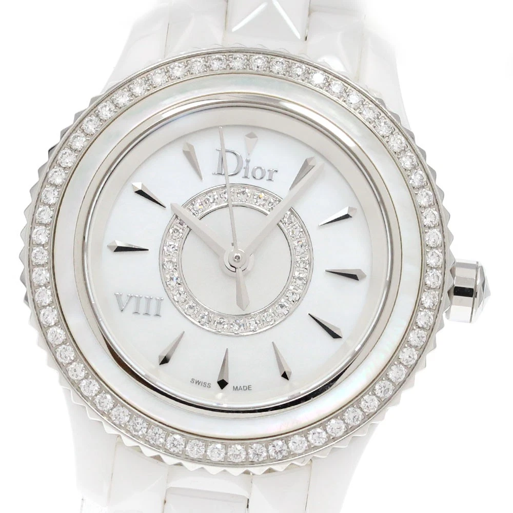 Montre femme Dior VD1221E6 Viii Onuit diamant quartz B/AB occasion