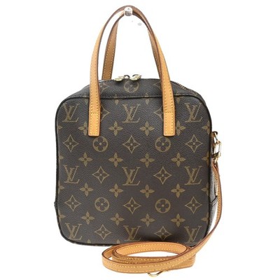 LOUIS VUITTON Spontini 2Way Shoulder Hand Bag Monogram Leather M47500 80KP306