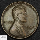 1924 D Lincoln Wheat Copper Cent 1C