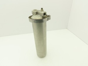 Millipore YMV15133K-110 Stainless Filter Housing 3"x 12"L M16x1.5 Ports