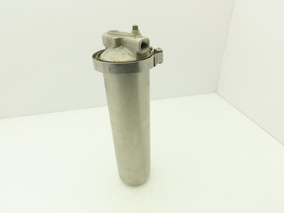 Millipore YMV15133K-110 Stainless Filter Housing 3''x 12''L M16x1.5 Ports