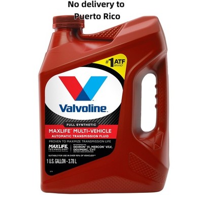 Valvoline Full Synthetic Multi-Vehicle ATF, 1 GA