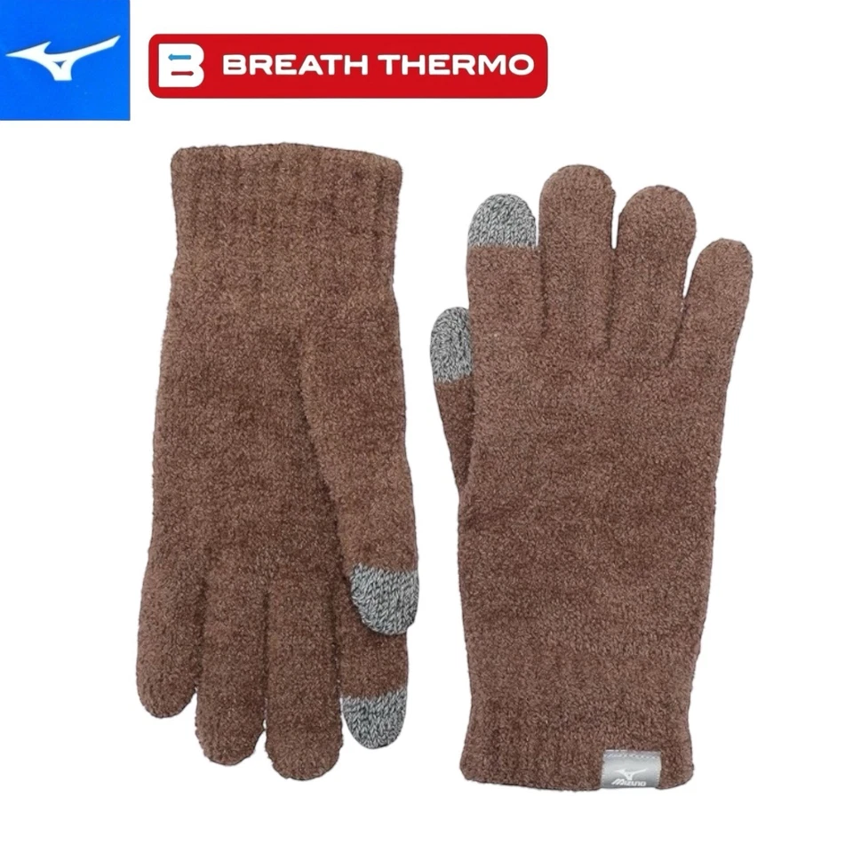Guantes Mizuno Malvavisco Respiración Termo Pantalla Táctil Compatible Generador de Calor Foto 4 de 4