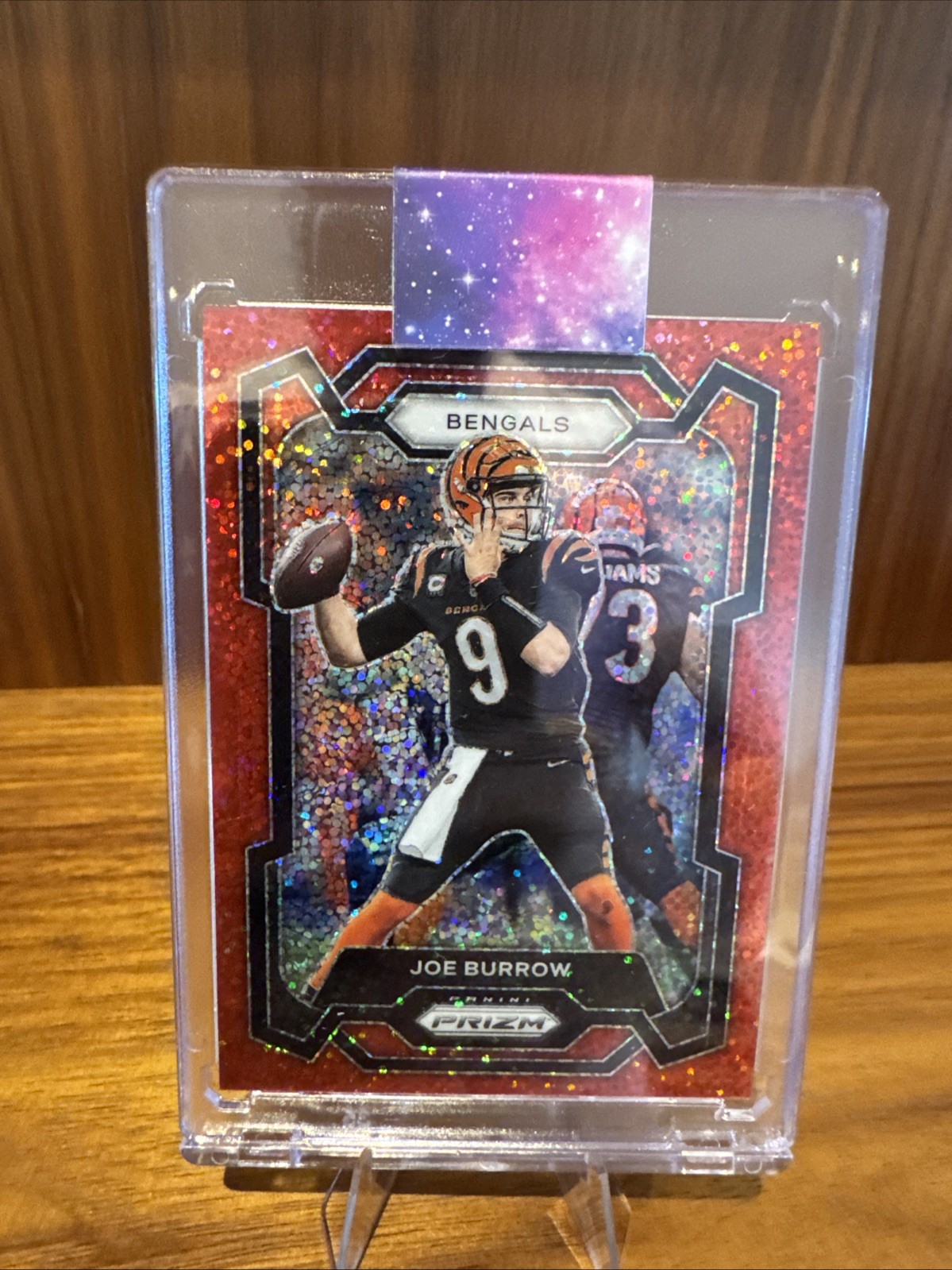 2023 Panini Prizm - Joe Burrow #57 Red Sparkle Prizm