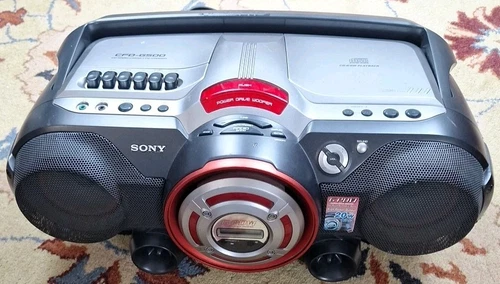 Sony CFD-G500 GPDW CD/Radio/Cassette Boombox - CD Player *READ*