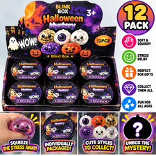 12 Pack Halloween Mystery Squishy Toys Blind Box (Same day Shipping)