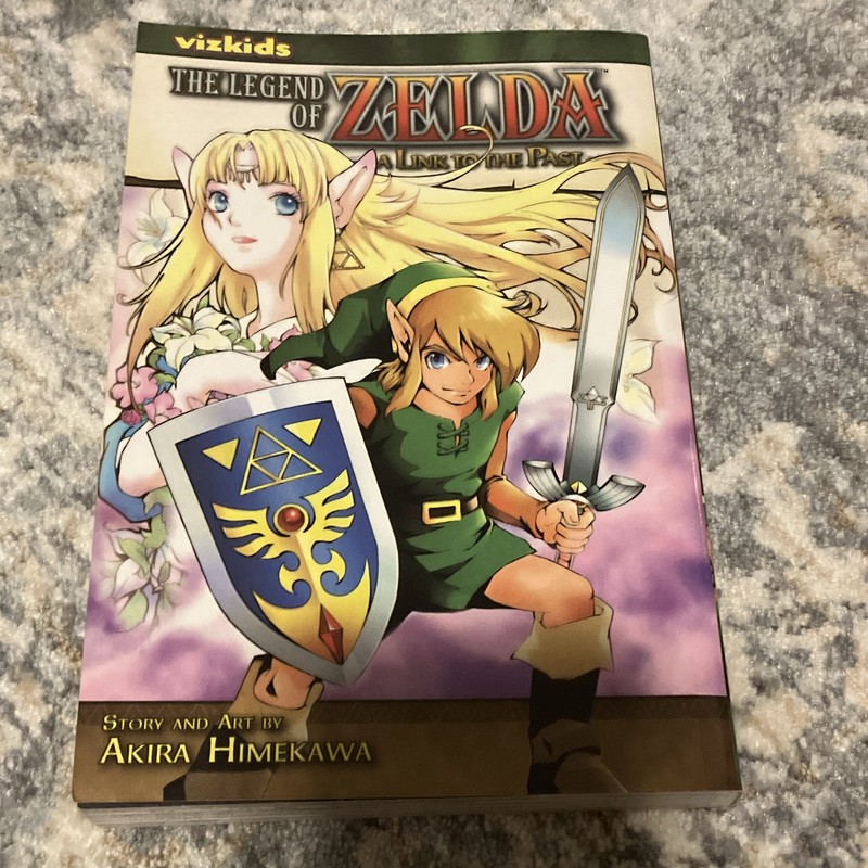VIZ Media Zelda: A Link to the Past Manga TPB English 2010 Akira Himekawa