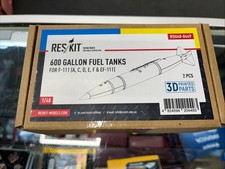 1/48 ResKit 480449 F-111 600 Gal Fuel Tanks 2