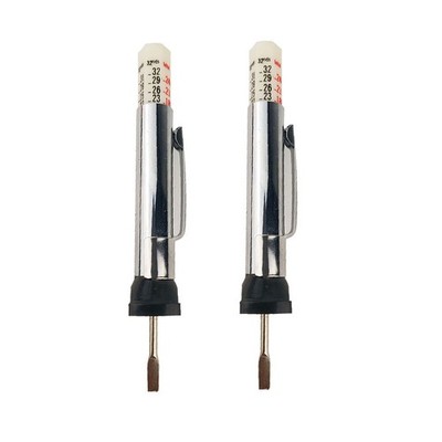2Pcs Reusable Tire Depth Meter Accurate Vernier Caliper for Measuring Use