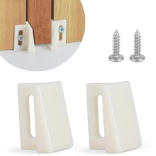 20 Pack Pocket Door Guide Bottom,Sliding Door Guide, 1.125 Inch,Jamb Mounted.