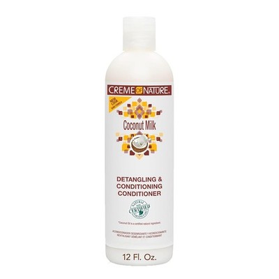 Conditioner with Coconut Milk by Creme of Nature 12, Fl Oz
